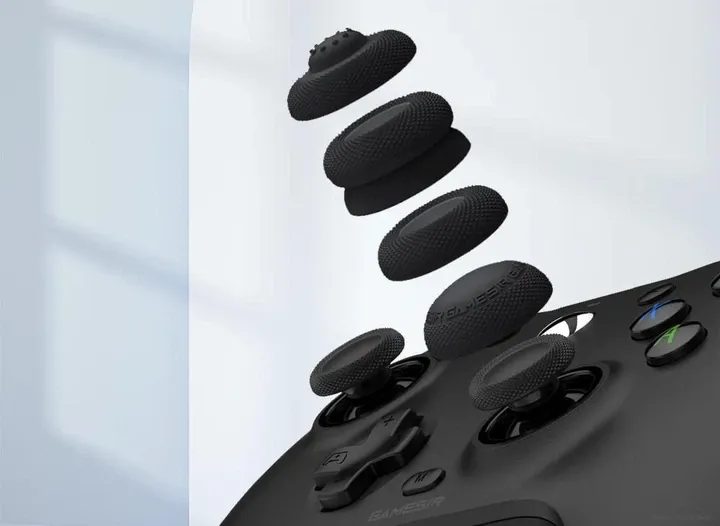 Накладки на стики GameSir ONYX Universal Thumb Grip Pack 8 шт для Steam Deck, ROG Ally, PS5, PS4 Xbox Series S/X, Xbox One, Switch 2