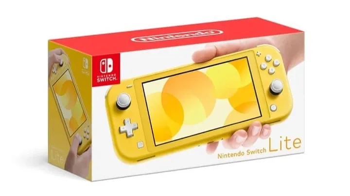Консоль Nintendo Switch Lite Yellow + ACNH bundle (0045496546069)