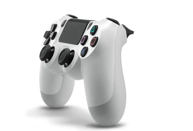 Геймпад PS4 беспроводной DualShock 4 джойстик Bluetooth аккумуляторный контроллер для игр консоли смартфона планшета совместимый с ПК смартфоном Android iOS iPad V2 Sony wireless USB зарядка портативный игровой эргономичный триггерный оригинал pro чорный 3