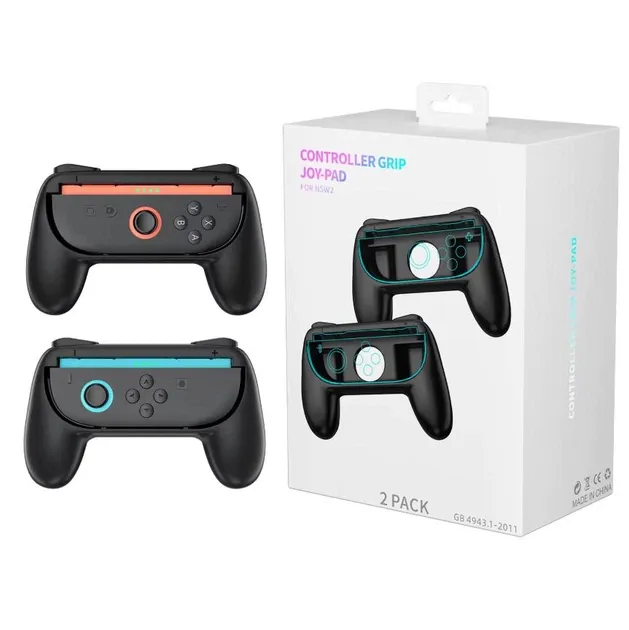 Тримачі JYS Controller Grip Black (2 шт.) для Joy-Con Nintendo Switch 2