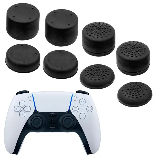 Силіконові накладки Honson для джойстика Xbox Series S|X / Xbox One / Elite Controller 8 шт чорні