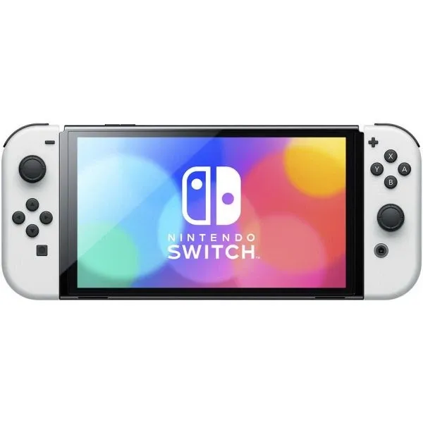 Nintendo Switch (OLED model) White + Гра Super Mario Odyssey (російські субтитри) 2