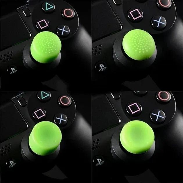 Силіконові накладки на стіки Pro Evolution Soccer для геймпадів Sony DualShock PS4 / DualSense PS5 / Xbox Series|One (2шт.) [437156045] 2