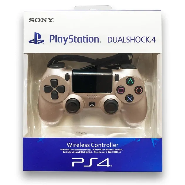 Бездротовий геймпад DualShock 4 V2 Bluetooth для PlayStation і ПК — Black