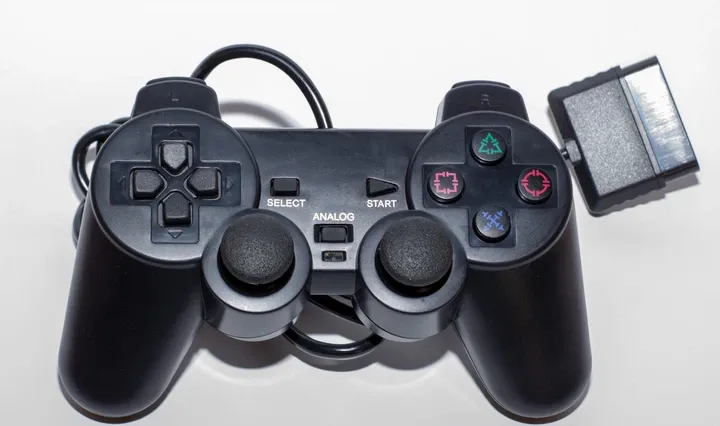 Джойстик для PS2/PS1 провідний DualShock підходить для Sony PlayStation 1/2 2