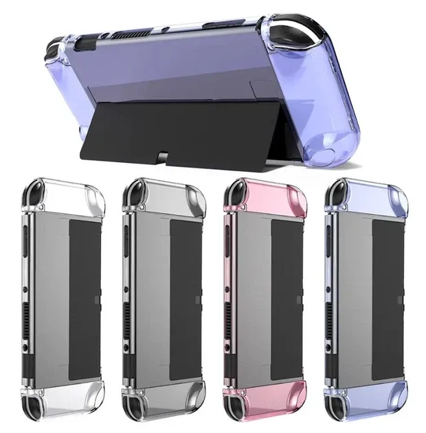 Чохол накладка Transparent Black для Nintendo Switch OLED [455862864] 2