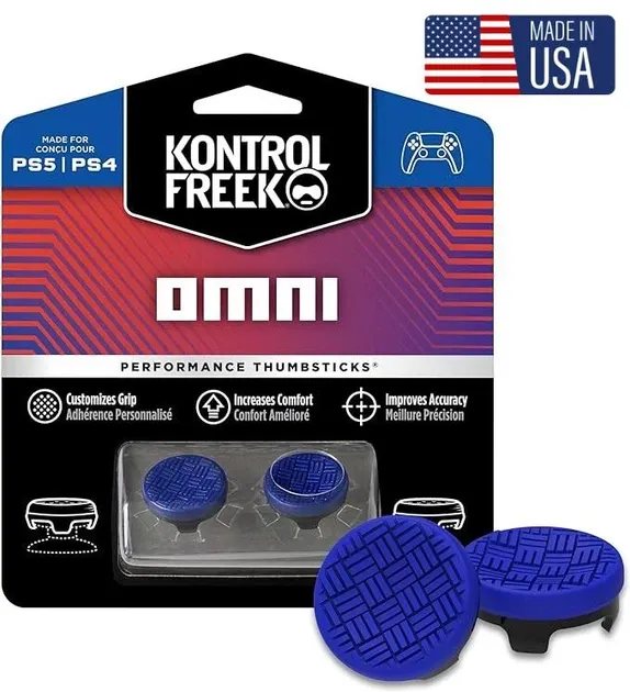 Накладки на стіки KontrolFreek Omni Blue для Xbox One, Series S X