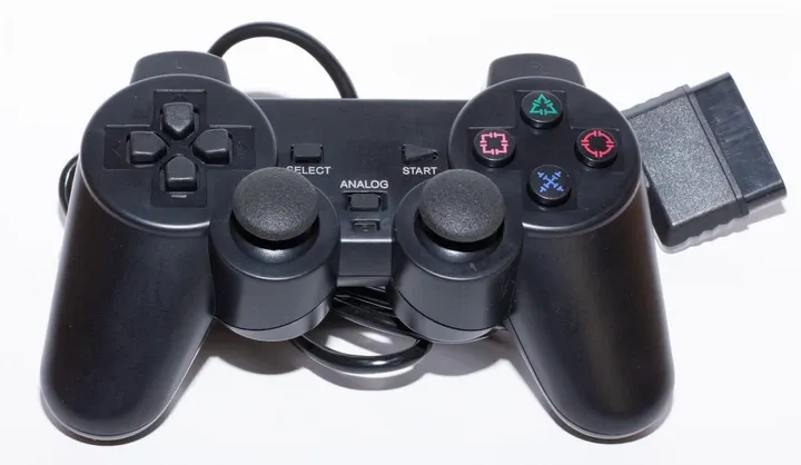 Джойстик для PS2/PS1 провідний DualShock підходить для Sony PlayStation 1/2
