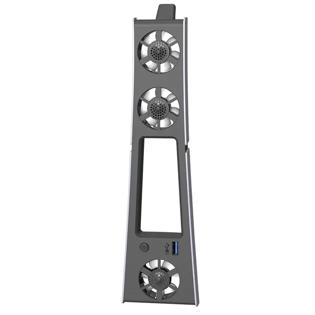 Док-станція для PlayStation 5 Кулер Заряджання геймпадів iPega PG-P5023A Console and Accessories. Black 2
