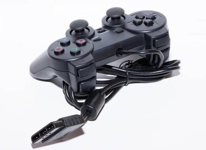 Джойстик для PS2/PS1 провідний DualShock підходить для Sony PlayStation 1/2 3