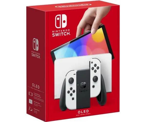 Nintendo Switch (OLED model) White + Гра Mortal Kombat 11 (російські субтитри)