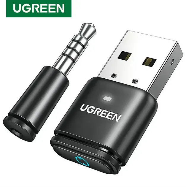 Bluetooth-адаптер бездротовий Ugreen CM668 Bluetooth 5.3 aptX HD AD для PS5 PS4 Nintendo Switch (15765)