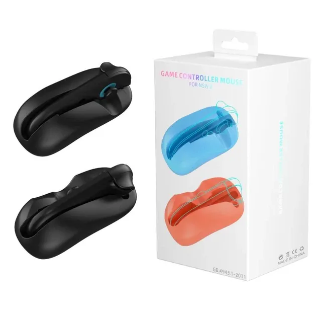 Тримачі JYS Grip-mouse (2 шт.) для Joy-Con Nintendo Switch 2 (Black)
