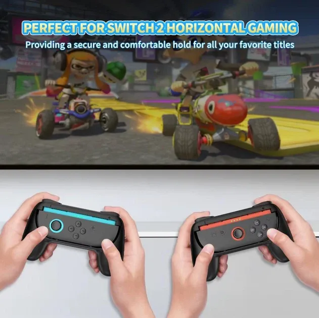 Тримачі JYS Controller Grip Black (2 шт.) для Joy-Con Nintendo Switch 2 2