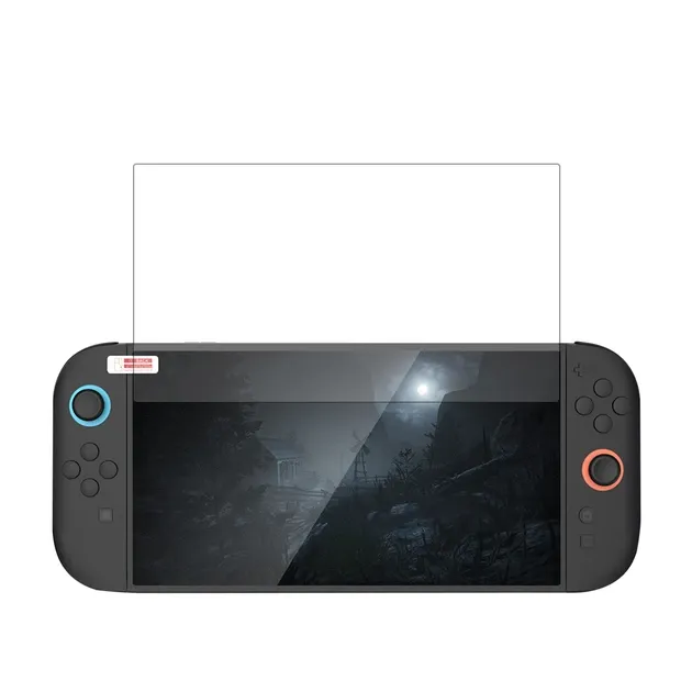 Захисне скло Glass Pro S2-001 загартоване для Nintendo Switch 2 9H, 0,3 мм, 2.5D 2