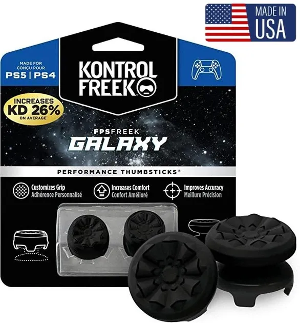 Накладки на стіки для геймпадів Semi Joystick Replacement Caps Xbox One/Xbox S/Xbox X, 2 шт - Black