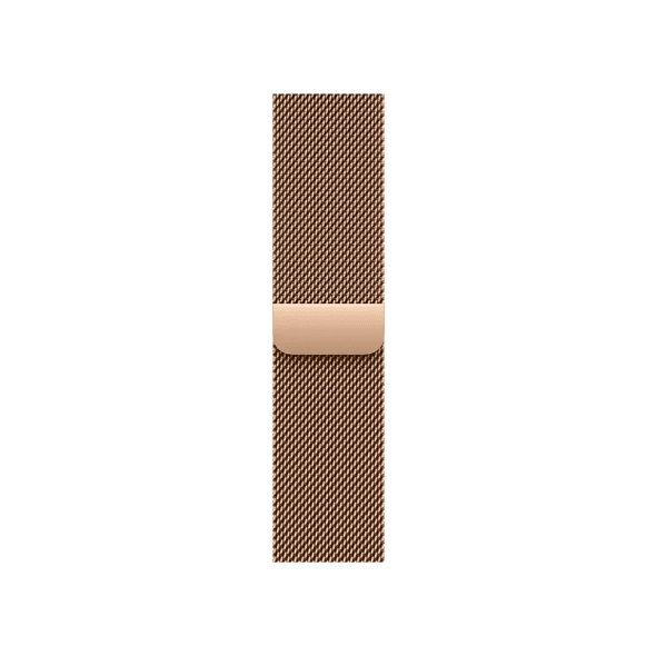 Смарт-годинник Apple Watch Series 11 GPS + Cellular 42mm Gold Tit. Case w. Gold Milanese Loop (MF8Y4) 3