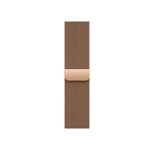 Смарт-годинник Apple Watch Series 11 GPS + Cellular 42mm Natural Tit. Case w. Gold Milanese Loop (MF9H4+MGJ04) 3