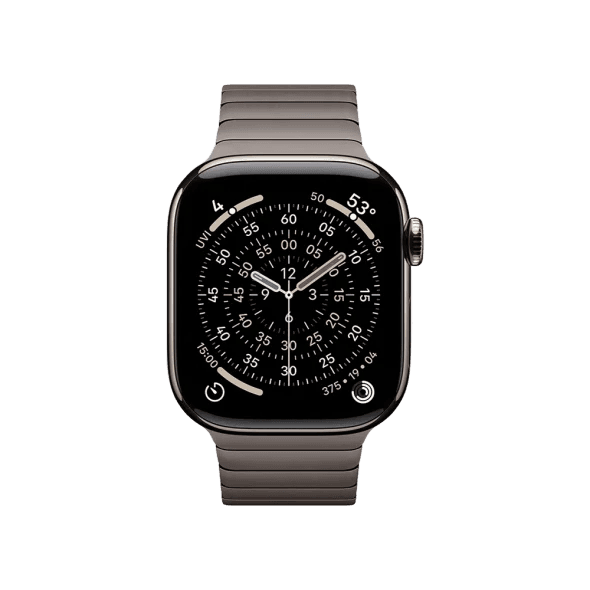Смарт-годинник Apple Watch Series 11 GPS + Cellular 42mm Natural Tit. Case w. Slate Link Bracelet (MF9H4+MXMD3) 2