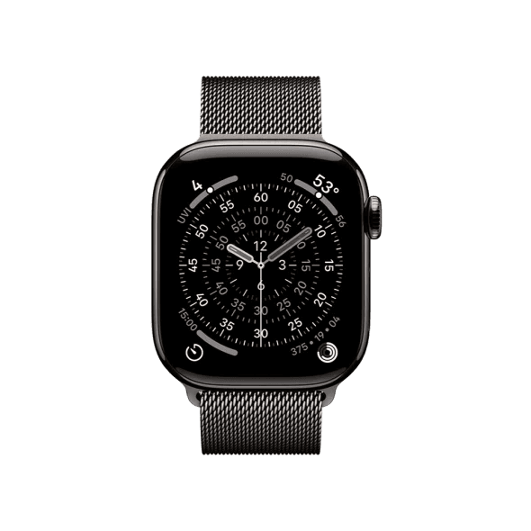 Смарт-годинник Apple Watch Series 11 GPS + Cellular 42mm Slate Tit. Case w. Slate Milanese Loop (MF9K4+MGJ14) 2