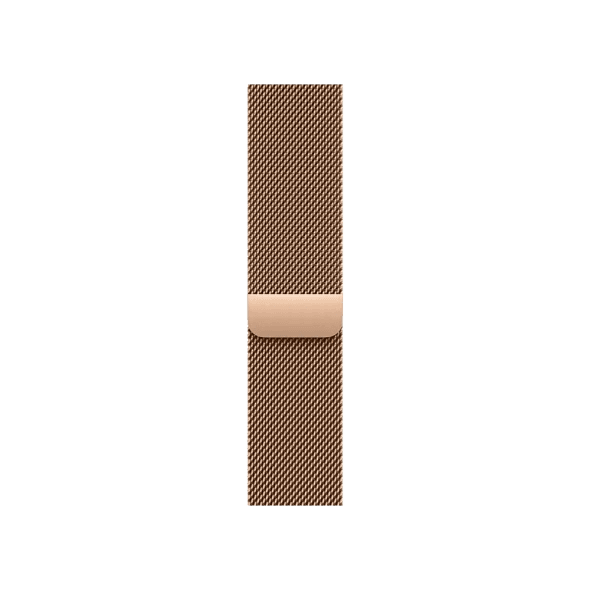 Смарт-годинник Apple Watch Series 11 GPS + Cellular 46mm Natural Tit. Case w. Gold Milanese Loop - S/M (MFAY4+MGJ44) 3