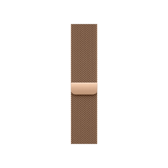 Смарт-годинник Apple Watch Series 11 GPS + Cellular 46mm Slate Tit. Case w. Gold Milanese Loop - M/L (MFC14+MGJ54) 3
