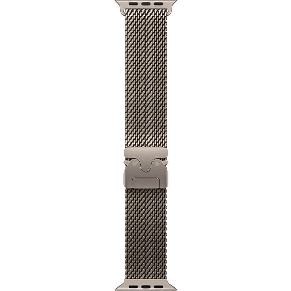 Смарт-годинник Apple Watch Ultra 3 Natural Titanium Case with Natural Titanium Milanese Loop Medium (MEWY4) 3