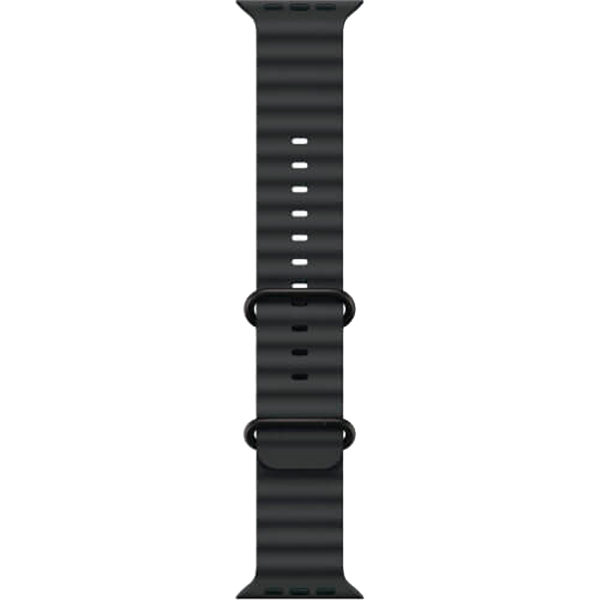 Смарт-годинник Apple Watch Ultra 3 Black Titanium Case with Black Ocean Band (MF0J4) 3