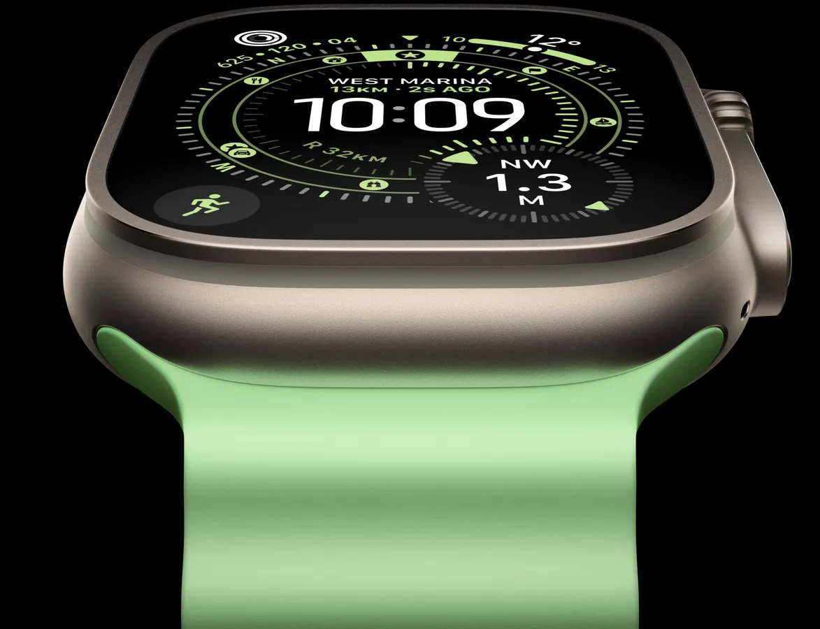 Смарт-годинник Apple Watch Ultra 3 GPS + Cellular 49mm Black Tit. Case w. Black Ocean Band (MF0J4)