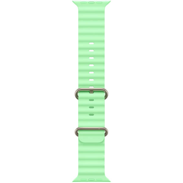 Смарт-годинник Apple Watch Ultra 3 Natural Titanium Case with Neon Green Ocean Band (MF1V4+MGCF4) 3