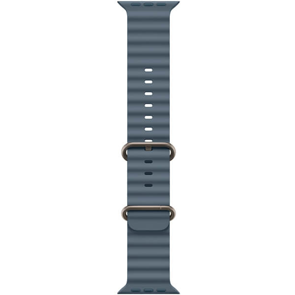 Смарт-годинник Apple Watch Ultra 3 Natural Titanium Case with Anchor Blue Ocean Band (MEWH4) 3